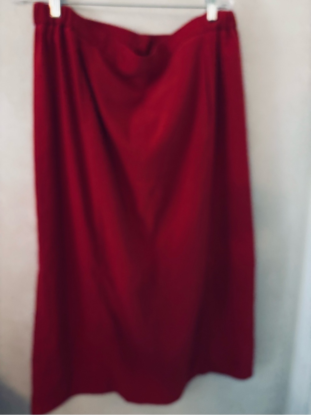 VINTAGE Harve Benard Woman Red Skirt, Size 20